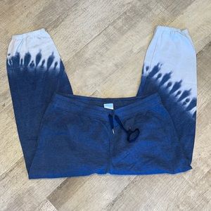 MNY Blue and White Sweat Pants